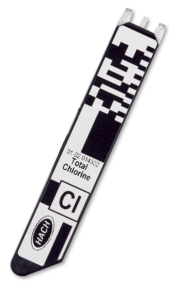 Réactifs Chemkey pour le chlore total (boîte de 25)