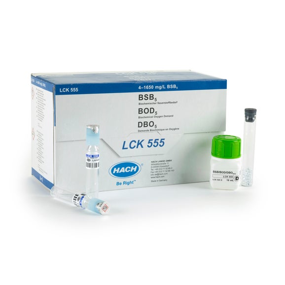 Test en cuve de DBO5 4-1650 mg/L O₂